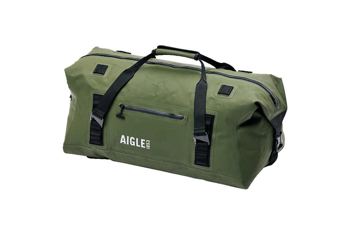 AIGLE (エーグル) ／ 75L 防水 トラベルドライ ダッフルバッグ
