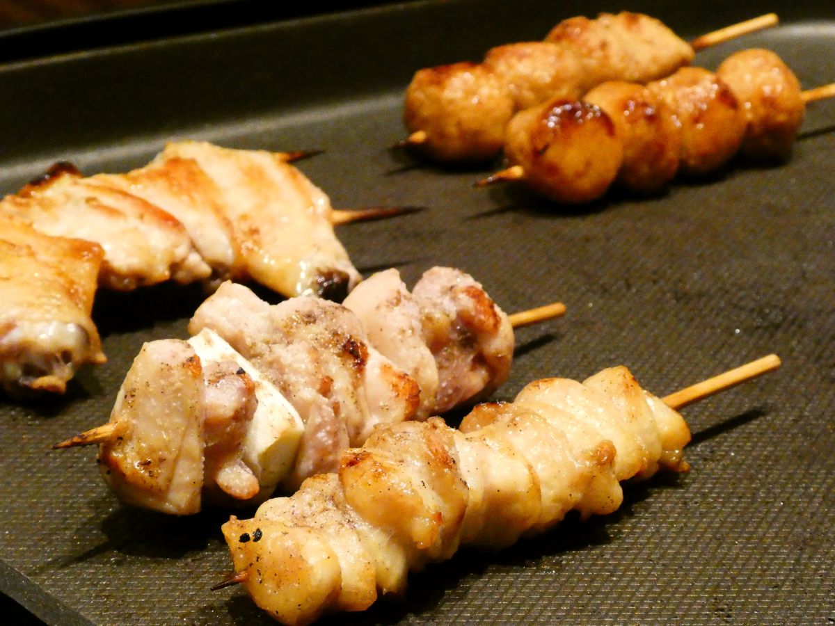 焼き鳥にも