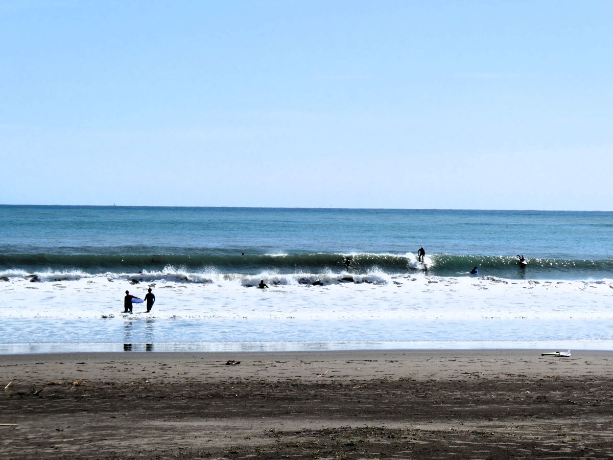 美しい海を眺めながらの散歩