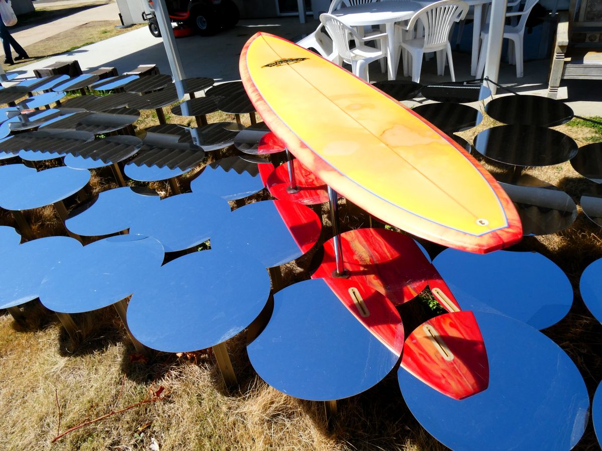 敷地内にあるアート