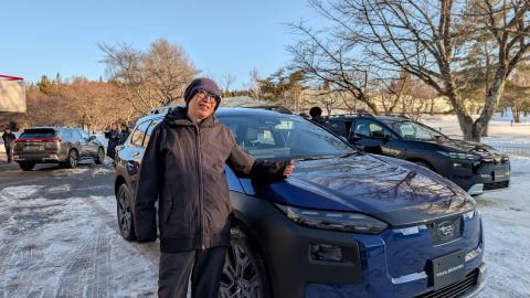 アウトドアの新しい扉を開く!? ピストン西沢、「トレイルシーカー」のスゴ技を雪道で体感！