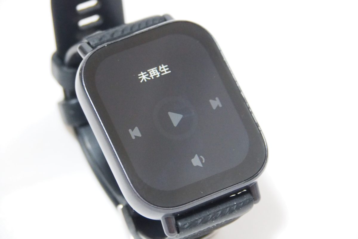 音楽操作が可能なスマートウォッチ