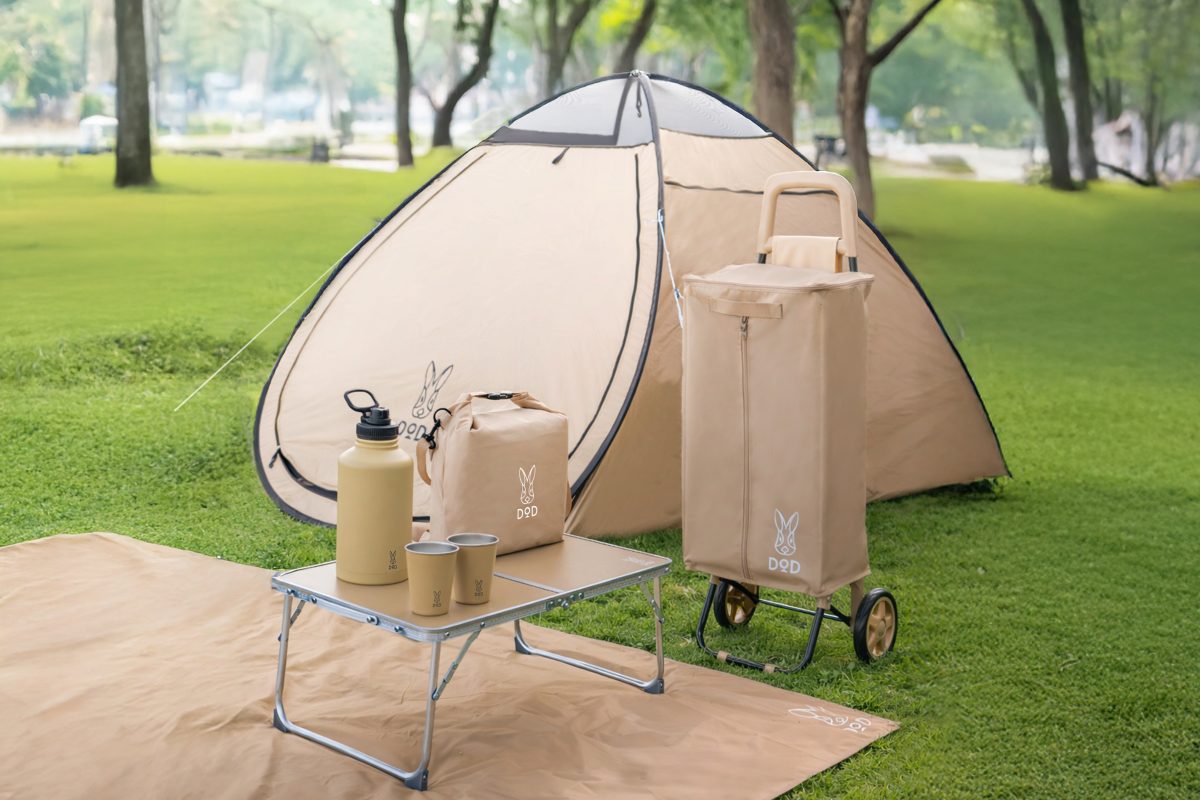 DODの“ピクニックシリーズ”で春の外遊びへ！電車でも手軽に持ち運べるスリムなカートなど全6アイテム