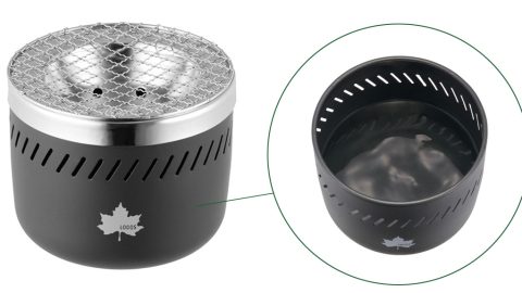 水冷式構造で安心！ ロゴスの「卓上水コンロ」でキャンプでもベランダでも炭火料理を楽しもう