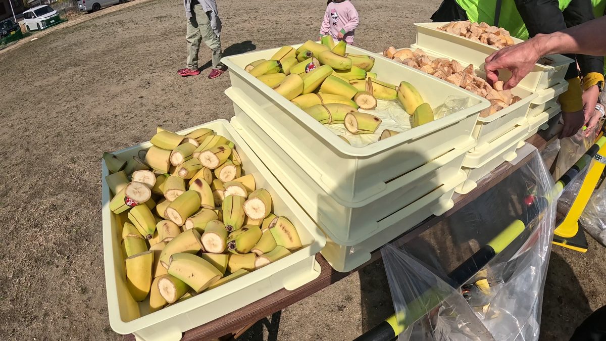 トレイルランニング大会 エイド