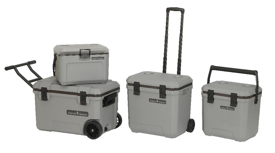 Natural Season（ナチュラルシーズン）／真空パネル　キャリークーラーボックス グレー ３６Ｌ