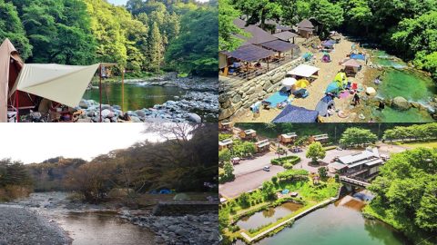 【2026年】川辺＆河原でバーベキューができるキャンプ場7選！暑～い夏も気持ちよく遊べる！
