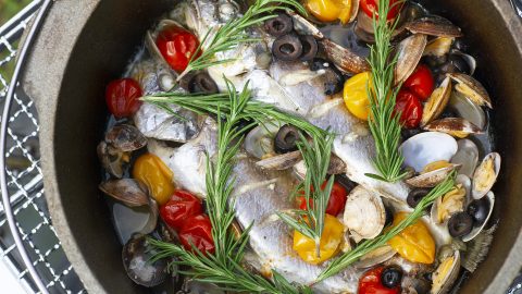 マルチグリドルのふたがキャンプで大活躍！メリットと代用品2選