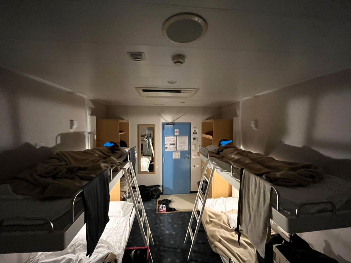 ベッドを広げた状態