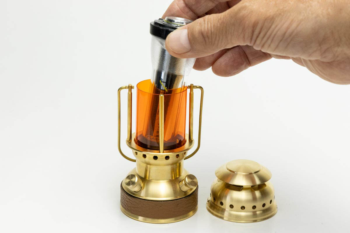 ゴールゼロのLEDランタンをセット