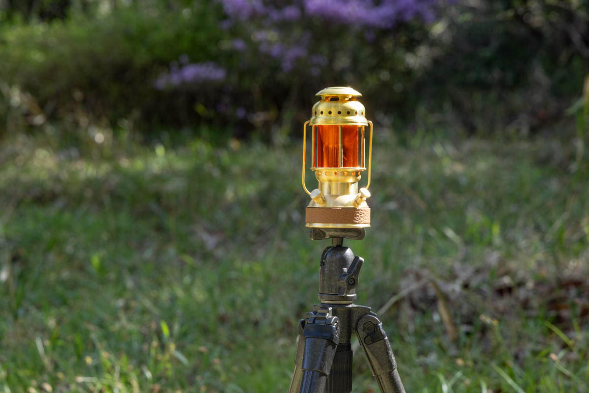 三脚にセットした状態