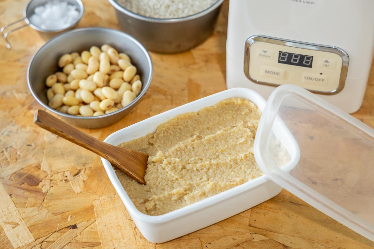 最短１日でできるカンタン手前みそ！「白みそ（西京みそ）」の作り方