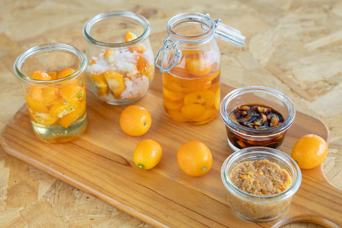 きんかんで作る「さ・し・す・せ・そ調味料」のレシピ。皮ごと季節を味わおう！