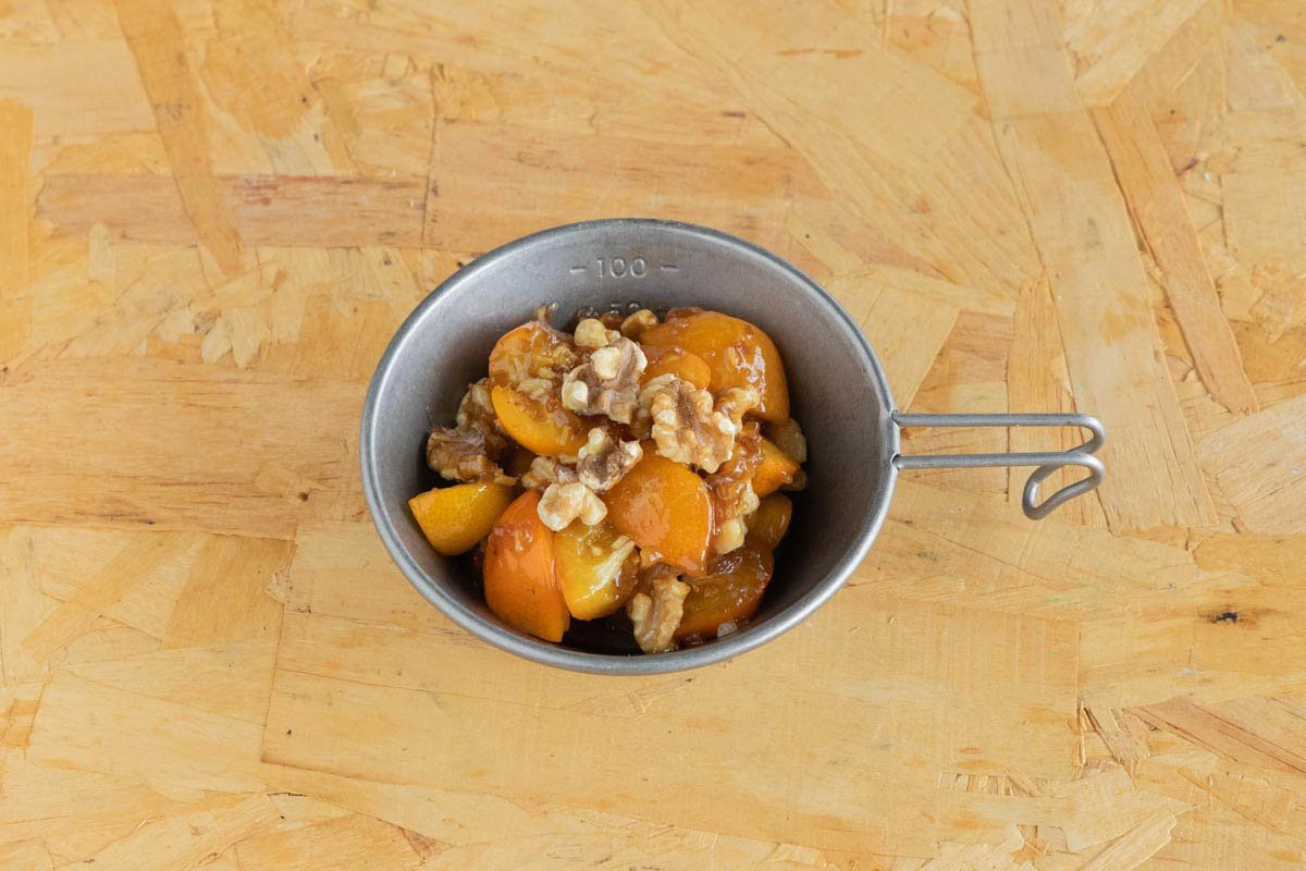 きんかんとくるみの甘辛マーマレードディップ