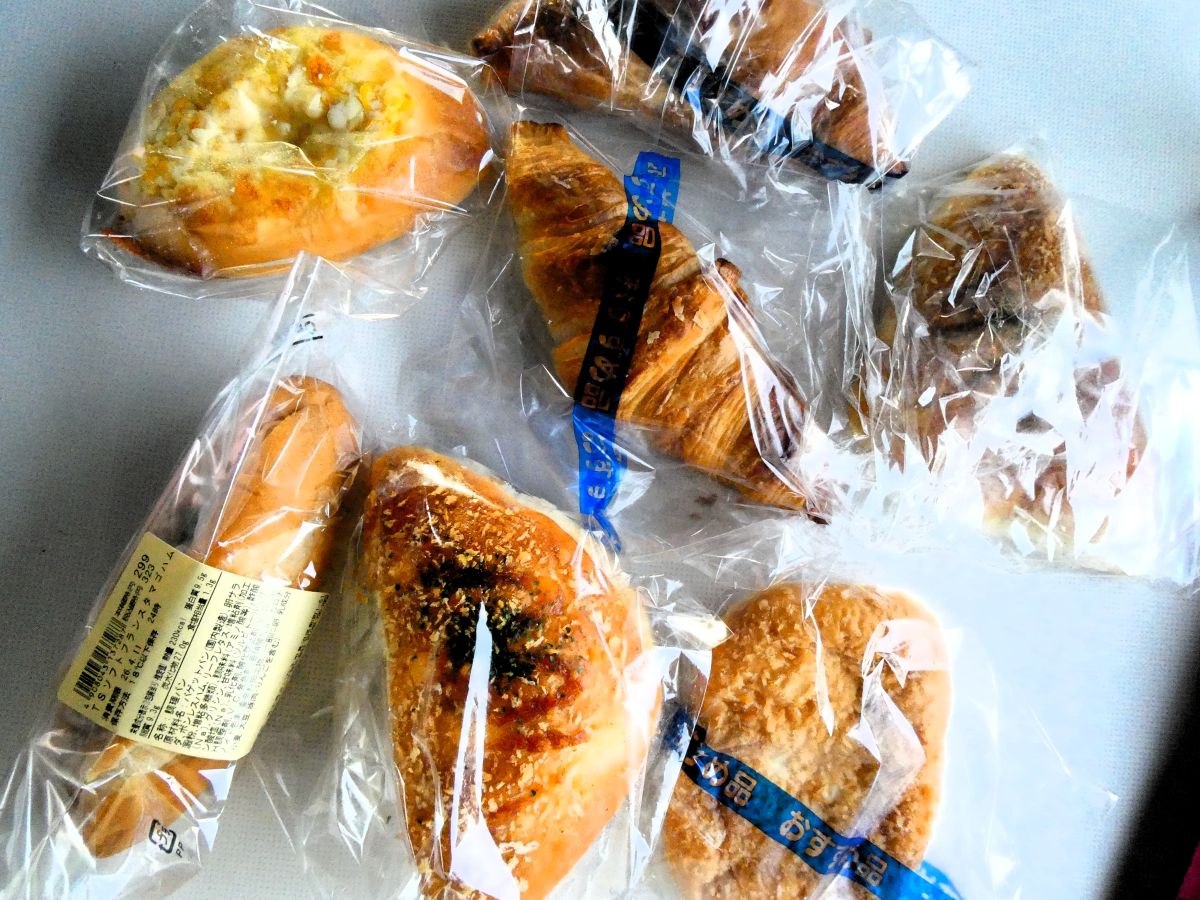 店内で焼き上げたベーカリー