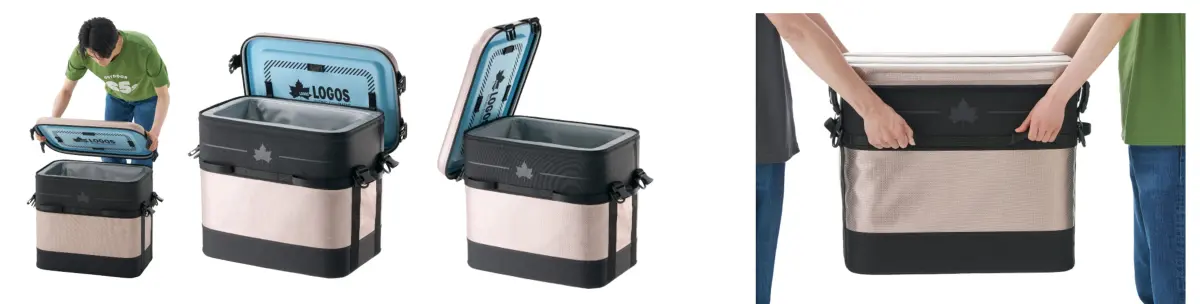 LOGOS (ロゴス)／ハイパー氷点下クールボックス・スリップリッド 40