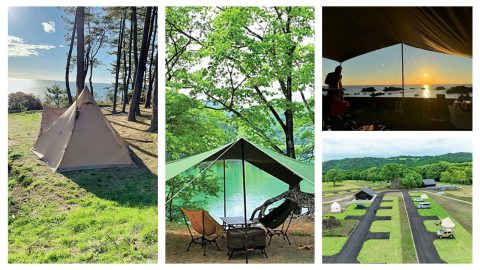 福井県のおすすめキャンプ場5選！日本海に沈む夕日と満天の星空を楽しめる絶景スポット