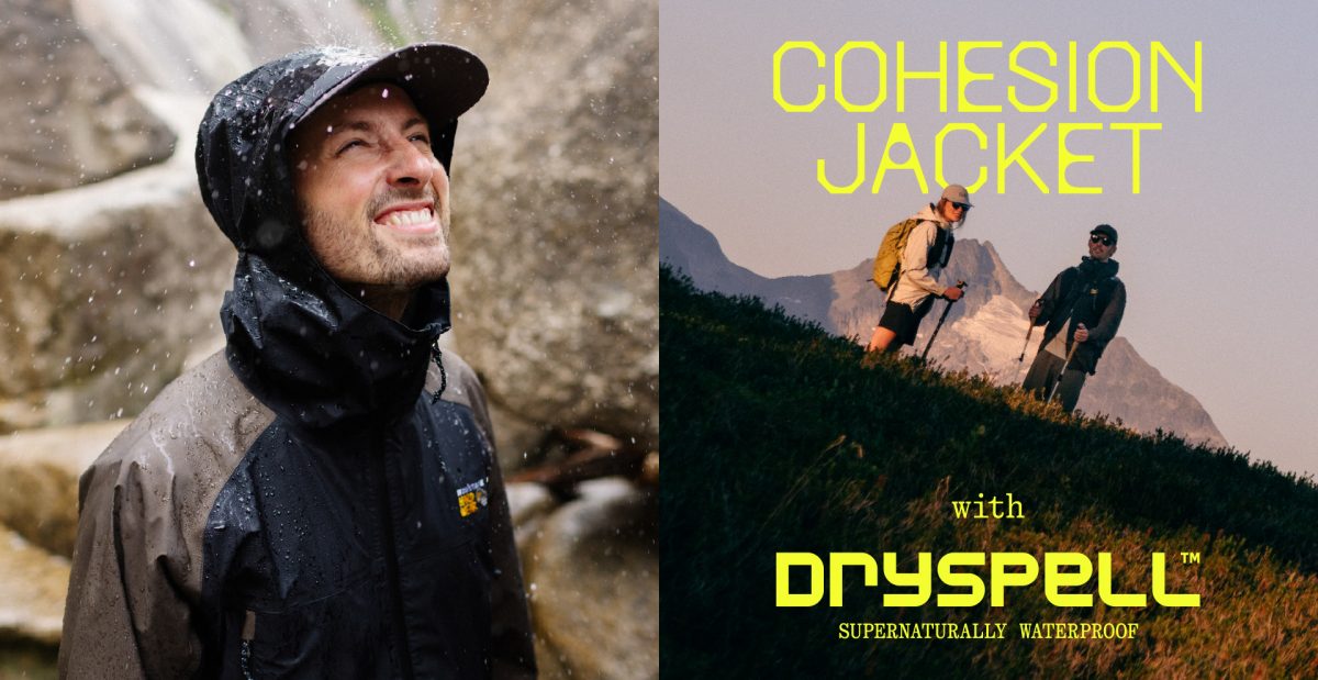 マウンテンハードウェアの防水ジャケットCohesion！雨を通さず、蒸れずに動ける実力派