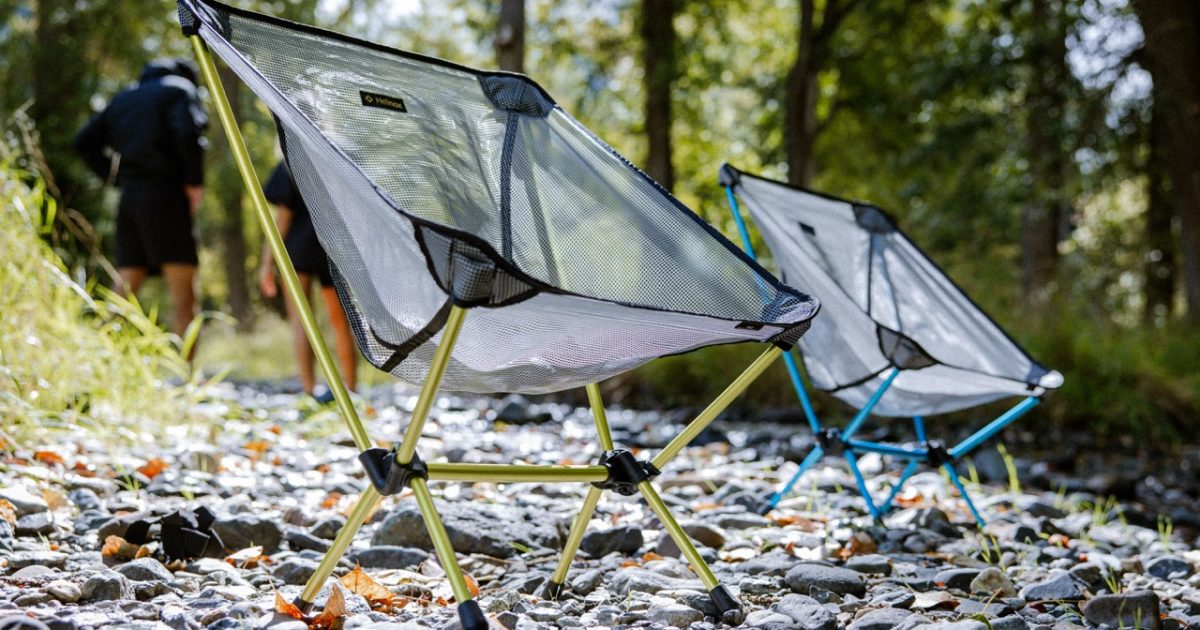 ヘリノックス史上最軽量モデルがすごい！チェアとテーブルのセットで