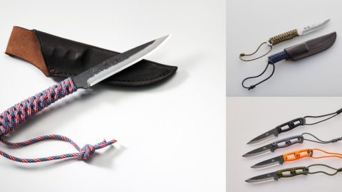 フルタングだから頑丈、薄いから運びやすい！ パラコードハンドルのナイフ5選