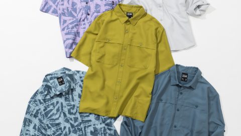 マウンテンハードウェアのクーリングシャツ「Sun Drift Cooling Shirt」なら夏山トレイルも快適！