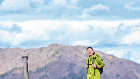 スープジャーであったか美味しい！栗原心平のごちそうハイキングin 山梨県山中湖村
