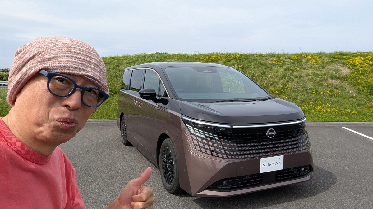 ピストン西沢、新型【エルグランド】を試乗。アップデートしたデザイン、広さ、乗り心地をレビュー！