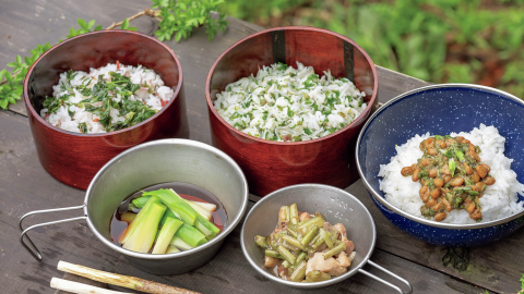 早い、安い、ウマい！ 3分クッキングより早く作れるタイパ野草料理
