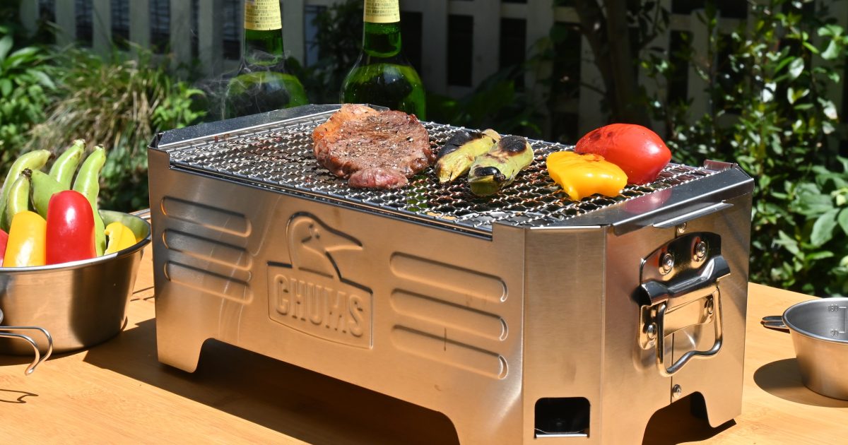 面倒なBBQはもう卒業！CHUMSのテーブルトップバーベキューグリルで