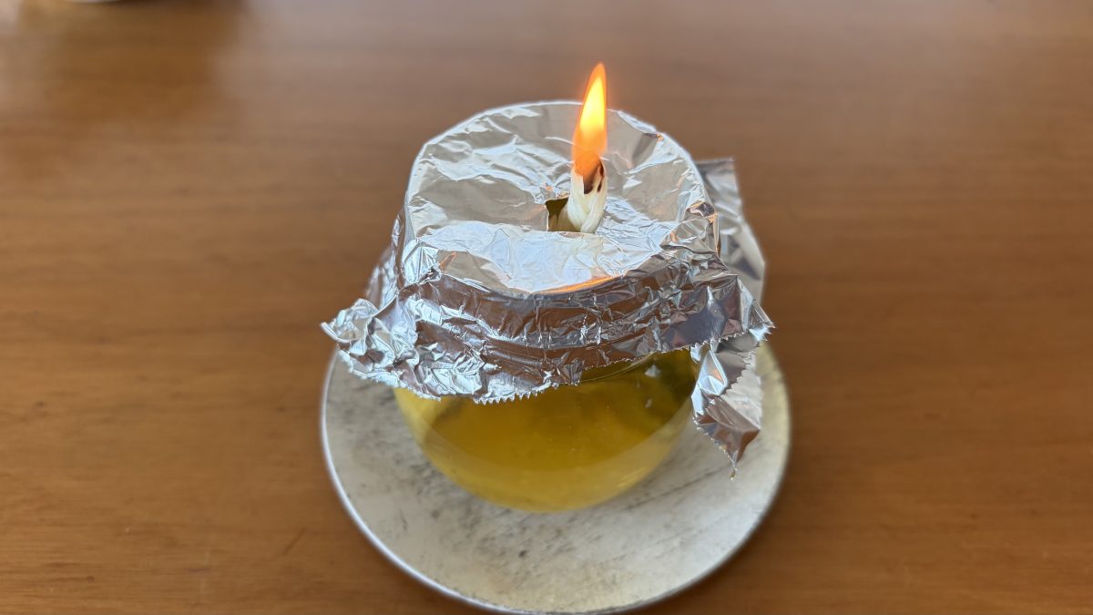 廃油でつくる液体キャンドルでキャンプの夜を彩ってみよう！