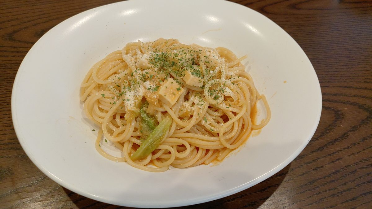 パスタソースアレンジ