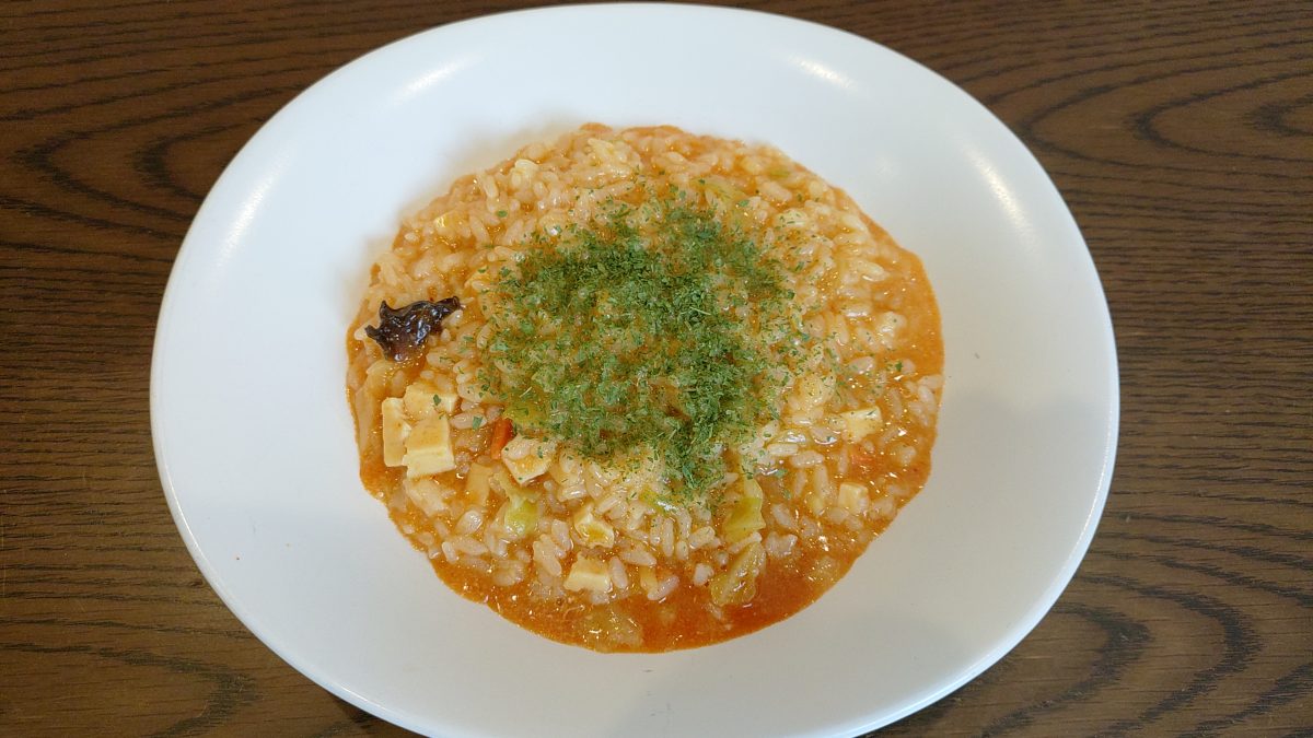 リゾットアレンジ