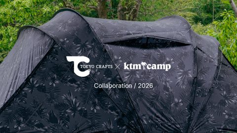 ケツメイシのプロジェクト「KTM CAMP」×トウキョウクラフトの初コラボギアが登場！