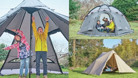 8人用テントおすすめ7選！広々とした空間で仲間とキャンプが楽しめる大型モデル