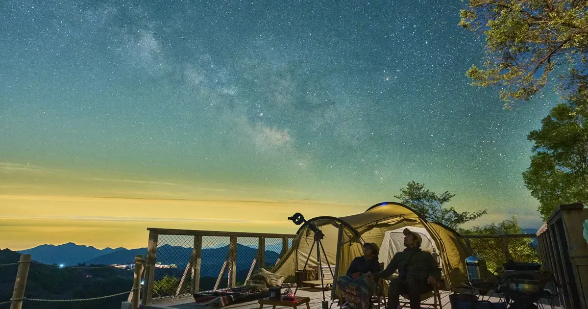 星を見る時間を、もっと心地よく！親子で楽しむ夏夜キャンプ