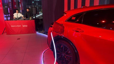 クルマがDJブースに電気を送って盛り上げる！　MUSIC AWARDS JAPANの世界観を体感できるイベントが6月13日まで開催中
