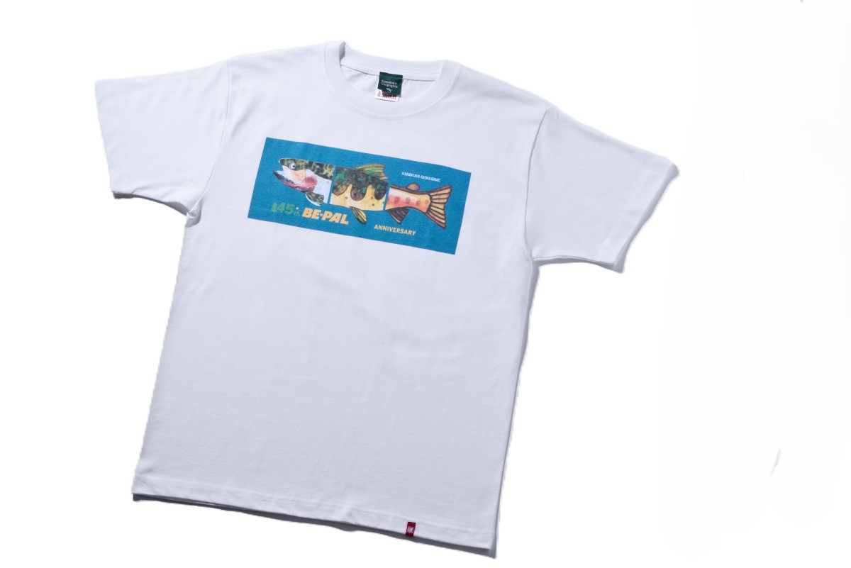 BE-PAL×Kamakura Geographic (鎌倉ジオグラフィック) ／ 45周年記念 別注コラボTee トラウトブロス