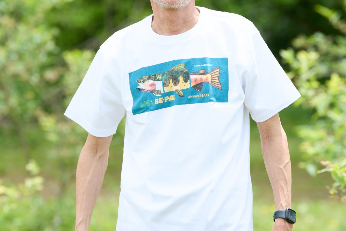 BE-PAL×Kamakura Geographic (鎌倉ジオグラフィック) ／ 45周年記念 別注コラボTee トラウトブロス