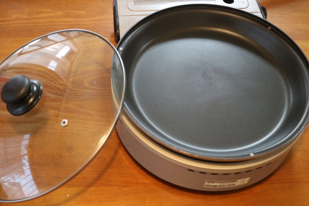 家庭用防災用カセットボンベホットプレート