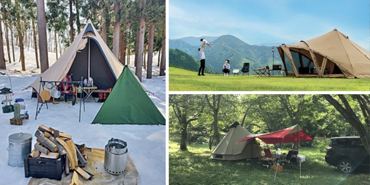【2026年】山形県のおすすめキャンプ場！夏は避暑地で涼しく＆冬は雪遊びで楽しく！
