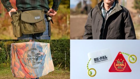 BE-PAL45周年記念グッズを一挙紹介！人気ブランドとの限定コラボギアやウェアが買えるのは今だけ！