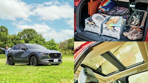 キャンプの相棒になるマツダの車。ファミキャンやソロに快適なモデルを厳選＆レビュー