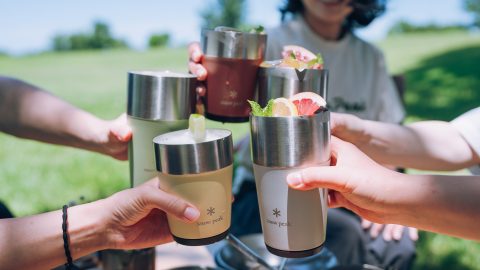 スノーピークのベストセラー「サーモンタンブラー」に360mlサイズが仲間入り！ カラバリ豊富な12色展開に