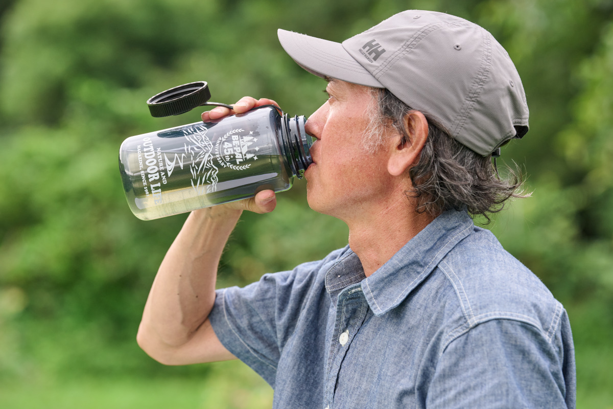 BE-PAL×nalgene (ビーパル×ナルゲン) ／ 45周年記念 別注ナルゲンボトル広口1.0L