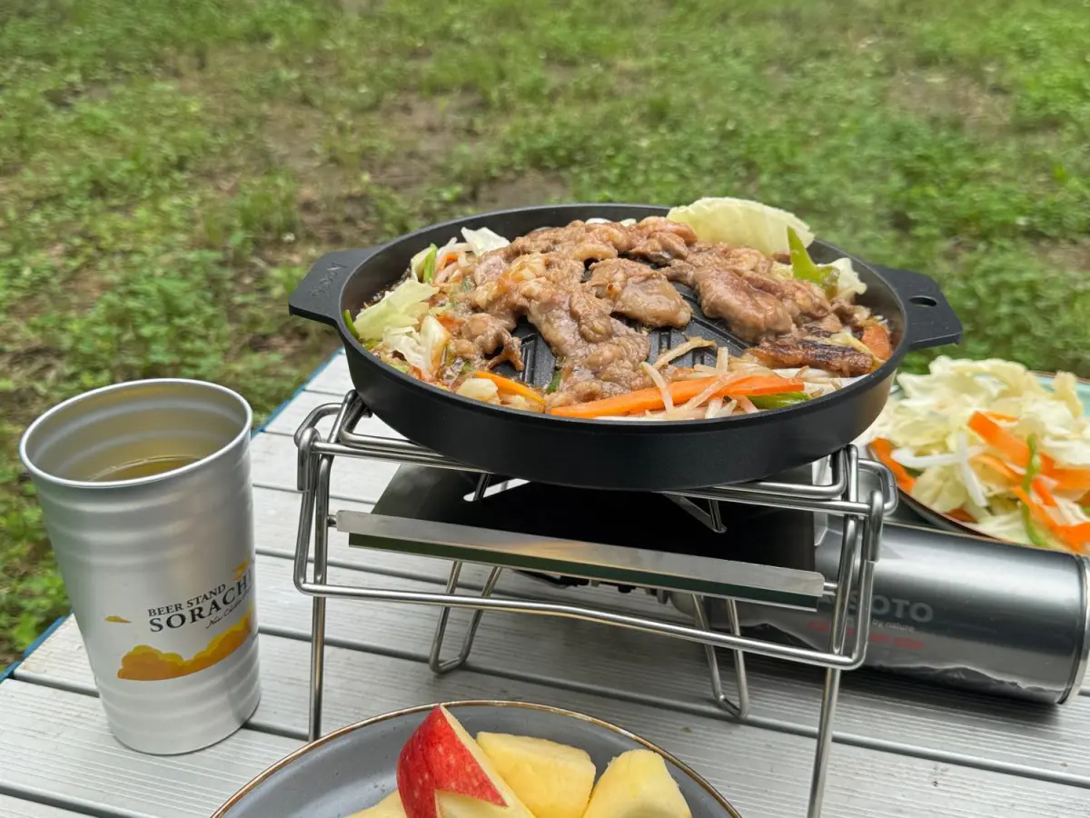 SOTO「カコム」シリーズの実力とは？北海道名物・セコマのジンギスカンを焼いてみてレビュー！