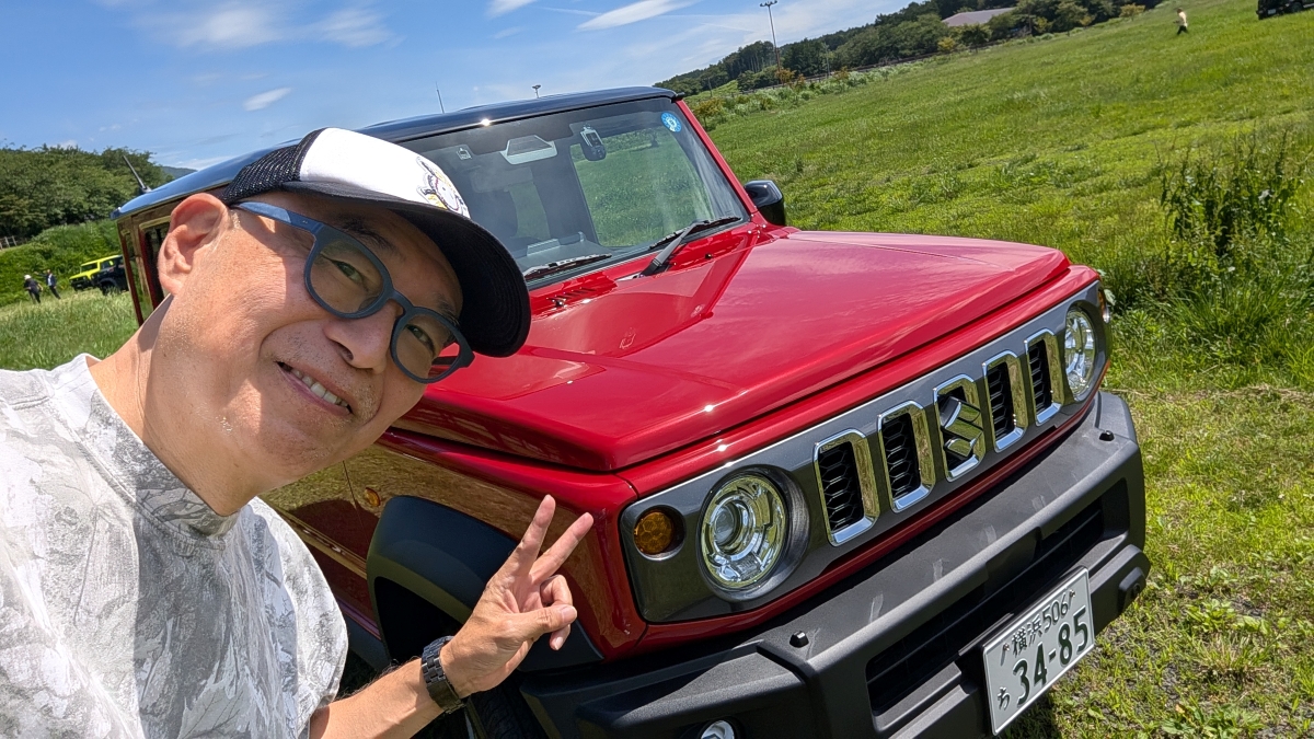 ピストン西沢、5ドアの「ジムニー ノマド」でオフロードを走る！