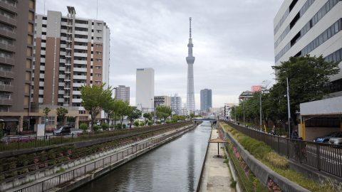 墨田区から江東区の下町エリアで楽しむ水路トレイル【プロハイカー斉藤正史の東京GREEN WAY  FILE.44】
