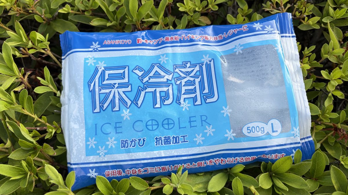 夏のアウトドアにあると嬉しい！コンビニで保冷剤は売っている！