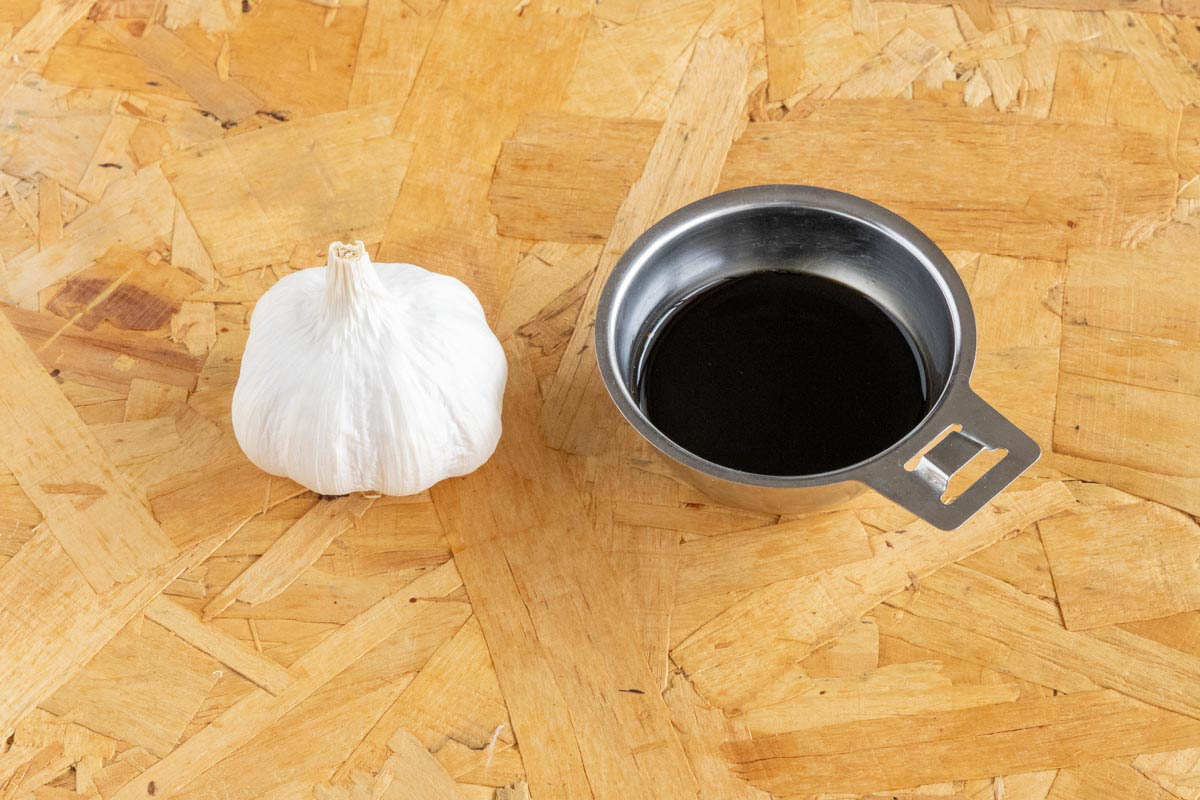 新にんにく醤油で使用した材料
