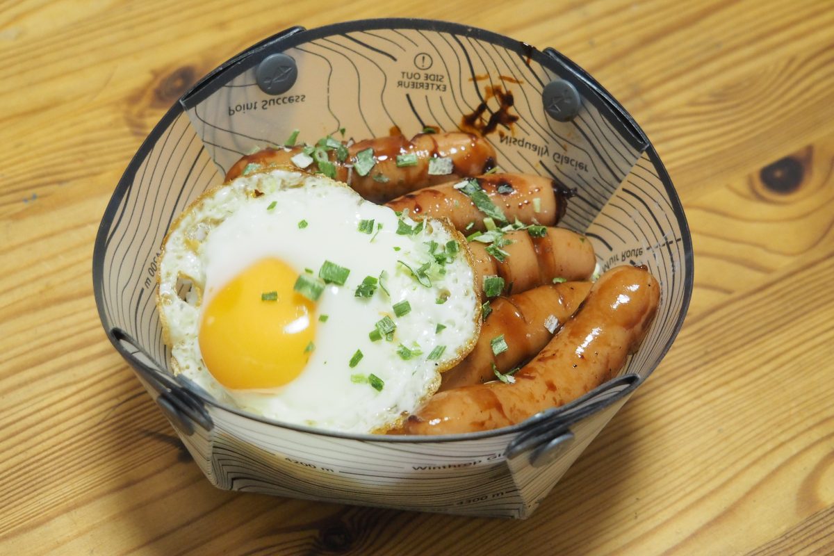 ウインナーのてりやき丼